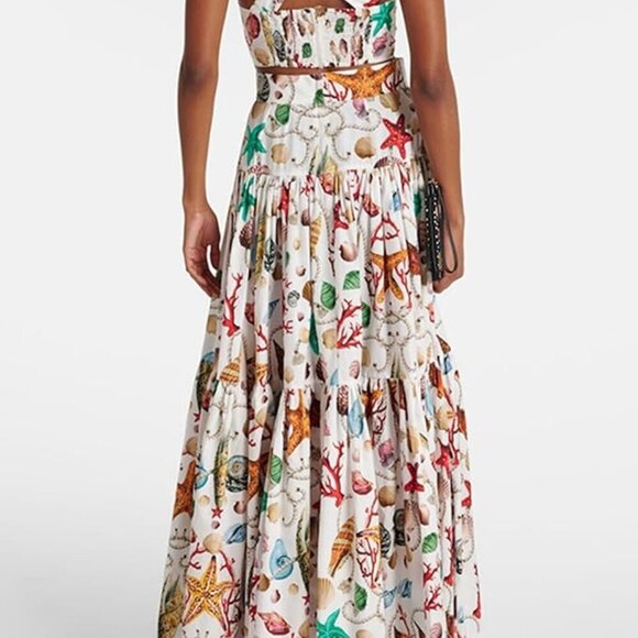 2 Piece Skirt Sets for Women Animal Printed - Picture 2 of 6